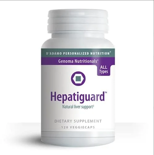 D'Adamo Blood Type Diet Hepatiguard Todos los Tipos - 120 Cápsulas
