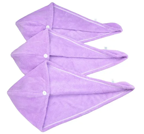 Miniatura 10 de HOPESHINE Toalla de ducha suave para mujer, turbante, toalla de secado para la cabeza, gran regalo para mujeres