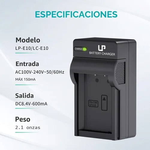 Miniatura 5 de LP-E10futi Cargador de CA