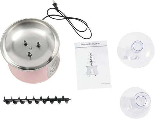 Miniatura 8 de Máquina de fuente de chocolate de 4 niveles, capacidad de 2.2 libras, fuente de chocolate eléctrica, para encimera, fuente de fondue de chocolate