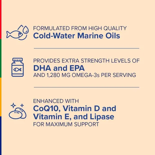 Miniatura 2 de Stop Aging Now - Complejo de aceite de pescado - Suplemento de ácidos grasos Omega 3 - con EPA y DHA - 60 cápsulas blandas