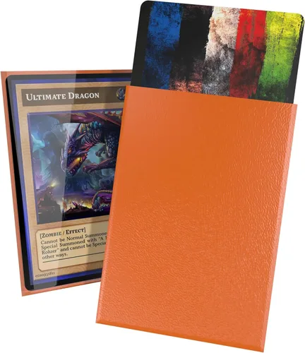 Miniatura 36 de Ultimate Guard Fundas exteriores para cartas Cortex, 100 fundas estándar de tamaño TCG, 66 x 91 mm, con respaldo negro, acabado brillante, sin PVC