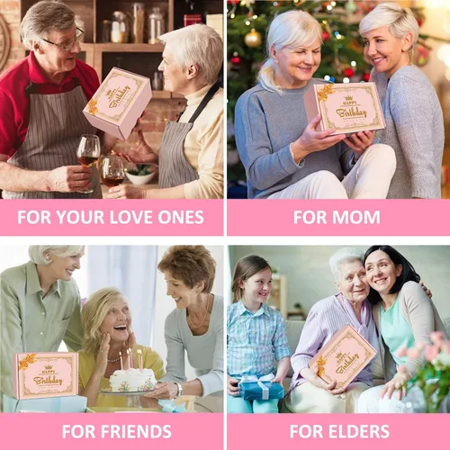 Miniatura 7 de Regalos de cumpleaños 65 para mujeres, regalos de feliz cumpleaños 65 para su mejor amiga, mamá, hermana, esposa que cumple 65 años, regalo