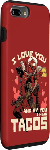 Miniatura 26 de Marvel Deadpool I Love You and by You I Mean Tacos - Carcasa para iPhone 17