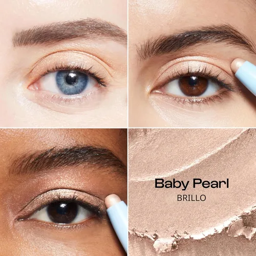 Miniatura 3 de ALLEYOOP Barra de Sombra de Ojos en Crema Impermeable Hora 11 – Lápiz de Sombra de Ojos y Delineador de Larga Duración, Barra de Crema a Polvo