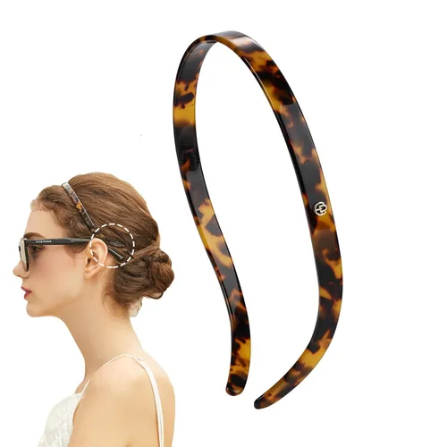 Miniatura 23 de EVITA PERONI Banda para el cabello para gafas - Sin presión, sin dolor de cabeza, cómodas bandas delgadas antideslizantes para el cabello de mujer
