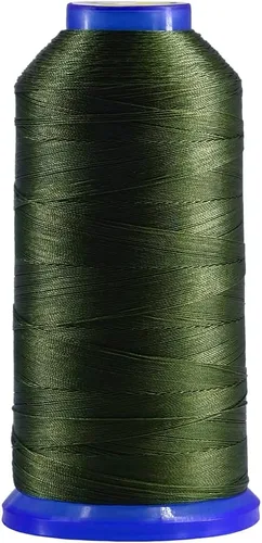 Miniatura 5 de Selric [1300 yardas/26 colores disponibles] Tex 90 Hilo de nailon unido para costura de cuero 280D/3 T90#92 Hilo de tapicería resistente para cuero