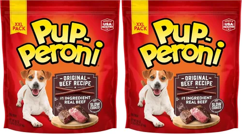 Miniatura 32 de Pup-Peroni Golosinas para Perros, Sabor a Carne de Res Magra, 38 Onzas, Hechas con Carne de Res Real, 90% Libre de Grasa