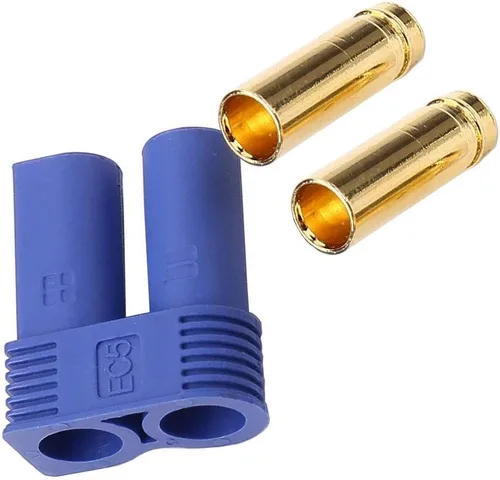 Miniatura 3 de 20 pares EC5 bala banana conector hembra macho 0.197 in bala oro conector para RC ESC LIPO batería