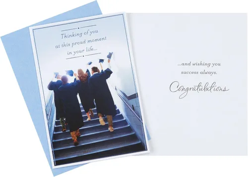 Miniatura 3 de Hallmark Surtido de tarjetas de graduación, deseándote éxito (6 tarjetas con sobres)