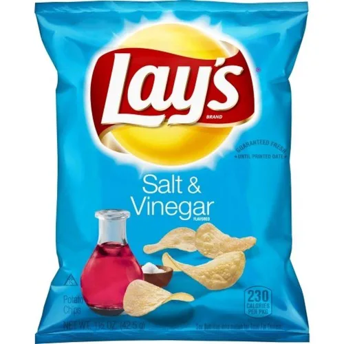 Miniatura 2 de Lay's Papas fritas, sal y vinagre, bolsas grandes de 1.5 onzas (paquete de 64)