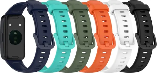 Miniatura 10 de FitTurn Correa de muñeca compatible con Huawei Band 8/9 Smart Watch – Correa deportiva de liberación rápida de repuesto para mujer y hombre Paquete