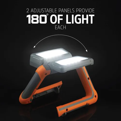 Miniatura 3 de Energizer Linterna LED recargable, luz de trabajo brillante de varios paneles, linterna de campamento resistente al agua, cable de carga micro USB