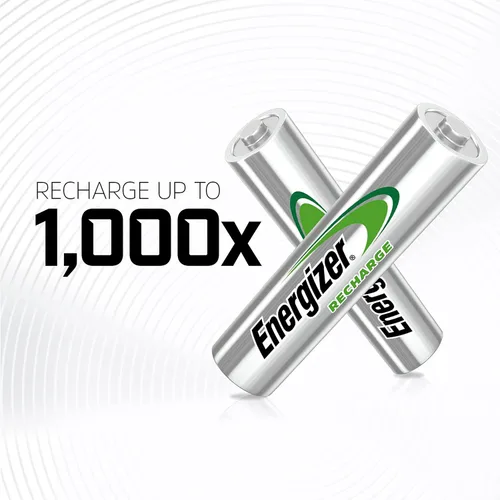 Miniatura 3 de Energizer Baterías AAA recargables (8 unidades) Potencia de recarga más batería triple A precargada (4 unidades)