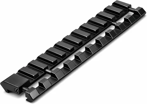 .22/Airgun to Picatinny/Weaver Low Pro Low Profile Ligero Repetible Alineación Innovadora Rail Plataforma Adaptador Snap-in con Ranura Superior 1