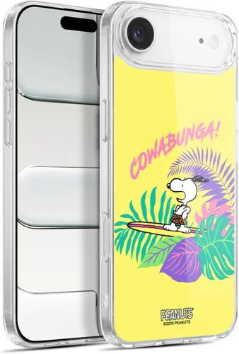 Miniatura 129 de Head Case Designs Peanuts Tropical Surf Snoopy Aloha Disco Gel Funda con licencia oficial [protección de grado militar] compatible con Apple iPhone