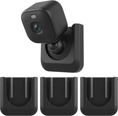 Miniatura 8 de Soporte de montaje adhesivo de pared para cámara Blink Mini, soporte de montaje de cámara duradero con fuerte adhesivo para cámara Blink Mini