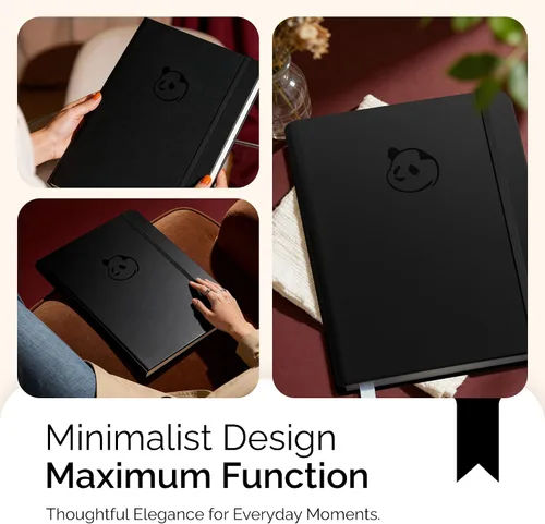Miniatura 3 de Panda planificador Pro – El mejor planificador diario para felicidad & productividad – 8.5 x 11pulgadas cobertor suave – sin fecha – garantizada