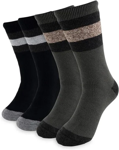 Miniatura 6 de HOT FEET - Calcetines térmicos para hombre, paquete de 24unidades, calcetines para frío extremo, para botas, calcetines de invierno con aislamiento