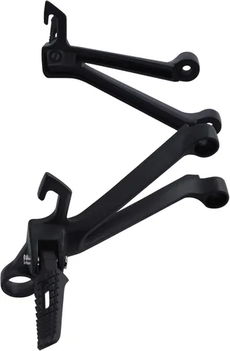 Miniatura 6 de TCT-MOTORPARTS Estriberas de pie del pasajero trasero para Suzuki GSXR1000 GSX-R1000 2005-2006 Negro arena