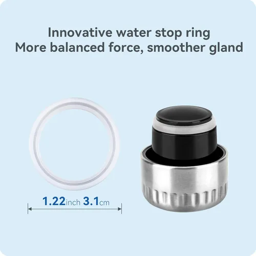 Miniatura 2 de 4 Pack Silicone Sealing Rings - Replacement Gasket for Swell, Mollcity, Mira and Iron °Flask Retro Cola - Shape Sport Insulated Water Bottles
