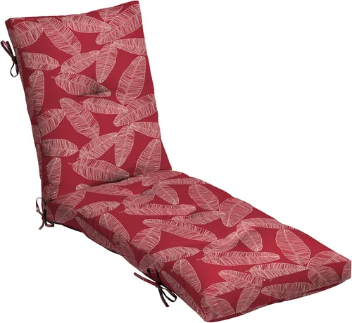 Miniatura 17 de Arden - Cojín acolchado moderno de felpa para exteriores para chaise longue, 76 x 22 pulgadas, resistente a la lluvia y a la decoloración, cojín