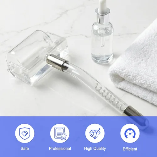 Miniatura 6 de Electrodo Wand Tubo de vidrio de mano Piezas de repuesto para instrumento de alta frecuencia Elitzia ETHB01 (rodillo azul)