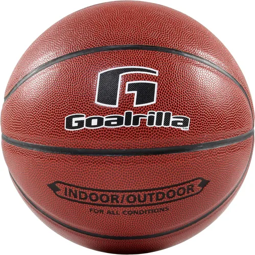 Goalrilla Baloncesto para hombre de tamaño reglamentario para interior/exterior con cubierta compuesta y durabilidad increíble, talla 7