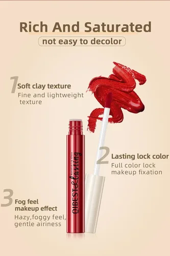 Miniatura 5 de Juego de 12 lápices labiales mate de maquillaje, desnudos clásicos y rojos atrevidos, taza antiadherente, no se decolora, lápiz labial líquido