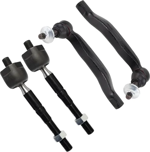 Miniatura 86 de TRQ Juego de barras de acoplamiento delanteras interiores y exteriores de 4 piezas compatible con Jeep Cherokee 1991-2001 y Comanche 91-92