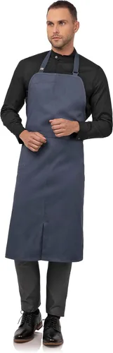 Miniatura 2 de Chef Works Brio Chef's Bib Delantal para hombre