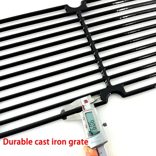 Miniatura 7 de Parts DC118 - Rejilla de cocción de hierro fundido para Brinkmann 810-1415-F, 810-1470, 810-8300, 810-8300-F, para Grill King 810-9325-0, juego de 3