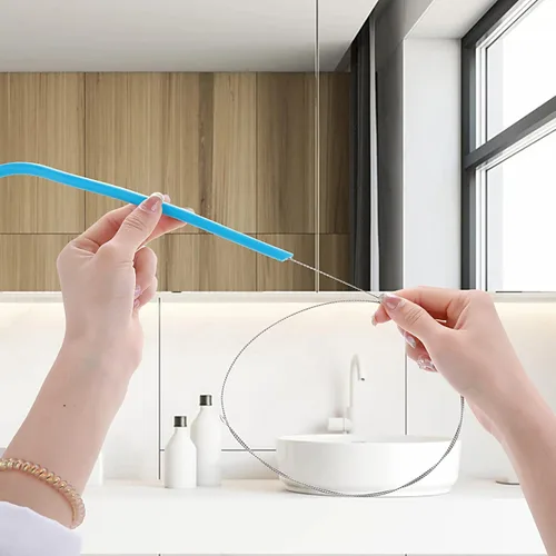 Miniatura 5 de 4 limpiadores de tuberías extralargos con cerdas de nailon suaves, cepillo de limpieza para tubo, manguera, botella, desagüe del refrigerador, 3.3