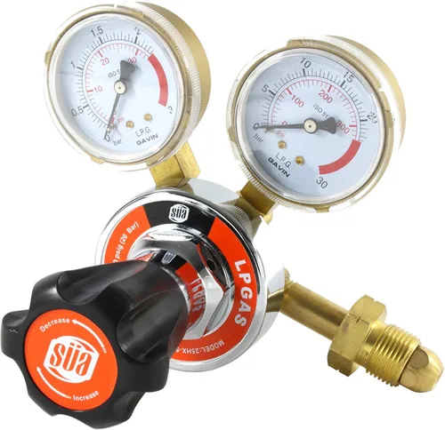 Miniatura 3 de SÜA - Medidores de gas de soldadura con regulador de propano