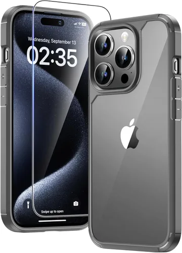 Miniatura 7 de TAURI Funda magnética 2 en 1 transparente para iPhone 14 Pro, compatible con Magsafe [no amarillenta] con protector de pantalla, protección de grado