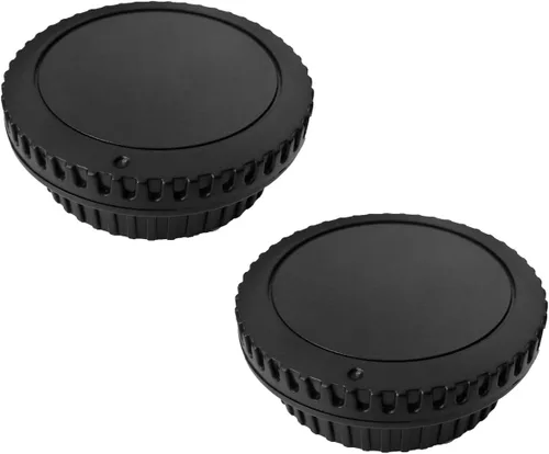 Tapa del cuerpo y tapa trasera de lente para cámara Canon EOS EF EF-S en T7 T6 90D 80D 77D 70D 60D 5Ds 1DX 5D 7D / 6D Mark II III 200D Rebel SL3 SL2