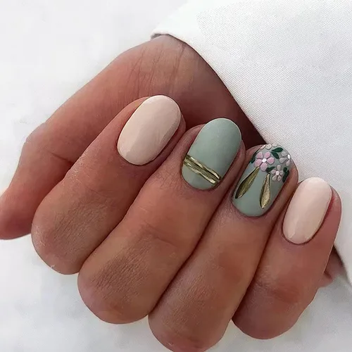 Miniatura 7 de 24 uñas postizas cuadradas medianas a presión, uñas postizas acrílicas artificiales con diseños de plumas doradas, cobertura completa