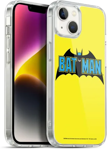 Miniatura 361 de Head Case Designs Funda de gel con licencia oficial de Batman DC Comics Bat Signal Logos [protección de grado militar] compatible con Apple iPhone 7