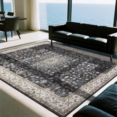 Miniatura 33 de Srugn Alfombras lavables 8x10, alfombras de área para sala de estar, alfombras abstractas modernas para dormitorio, alfombras grandes, alfombra