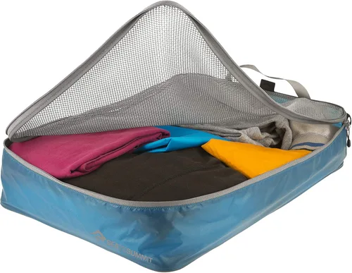 Miniatura 10 de Sea to Summit Organizador de embalaje de bolsa de malla de ropa ligera que viaja, Atoll Azul, Small / 3