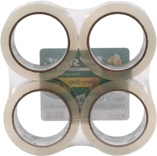 Miniatura 5 de Duck Brand EZ Start cinta de embalar, Transparente