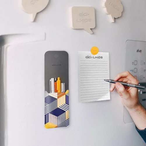 Miniatura 9 de LHiDS Estuche de cuero para lápices, bolsa para tres fuentes, bolígrafos y bolígrafos rollerball, estuche para lápices pequeño, organizador