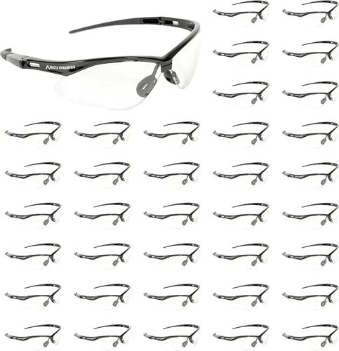 Miniatura 8 de Malta Dynamics Gafas de seguridad APEX – Protección antiarañazos y antivaho – Gafas de seguridad de construcción para hombres y mujeres, cumple