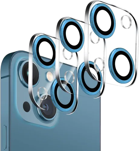 Miniatura 38 de Pack de 3 protectores de lente de cámara de vidrio templado Dengduoduo para iPhone 13 Pro de 6.1" y iPhone 13 Pro Max de 6.7", brillo de diamantes