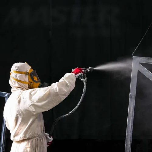 Miniatura 6 de Master Elite PRO-55 HVLP Pistola de pintura en aerosol automotriz con punta de 1.5mm - Pistola rociadora de alimentación a presión para pintar capas