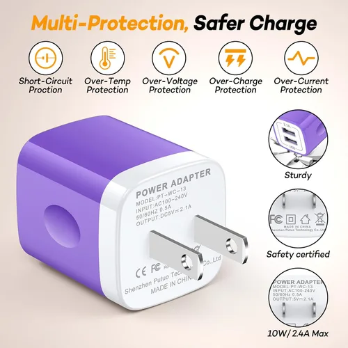 Miniatura 4 de Cargador Kindle para Kindl de repuesto de cable de carga, Paperwhite Amazon Fire HD Tablet 7 8 Paperwhite Fire Charger Cable de bloque de pared