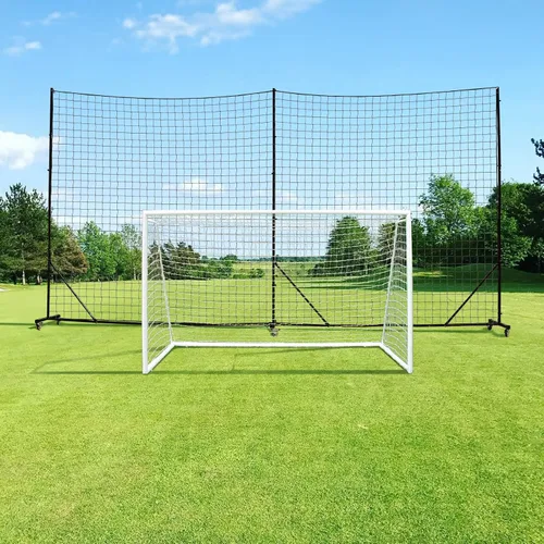 Miniatura 7 de Sistema de tope de bola - Red de respaldo de fútbol, resistente, alto impacto, barrera de práctica
