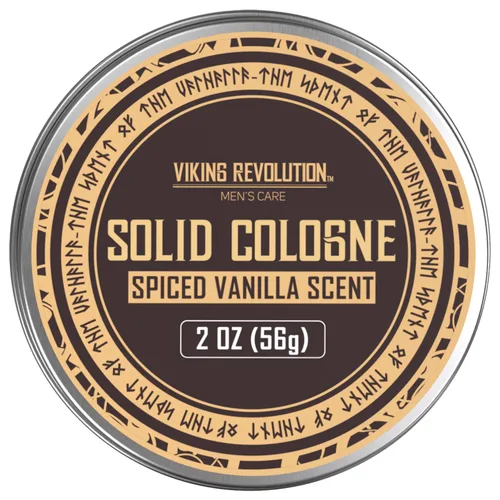 Miniatura 9 de Viking Revolution Paquete de 4 colonias para hombre - 14.8 ml de perfume sólido con vainilla especiada, tabaco dulce, oud majestuoso, bergamota