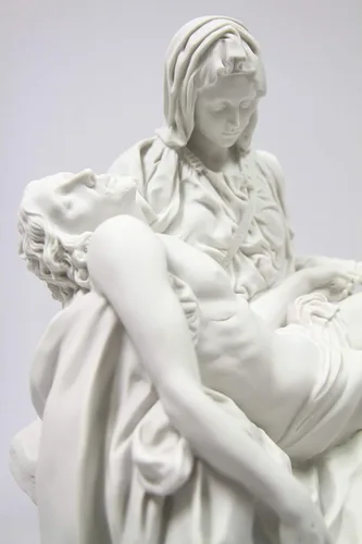 Miniatura 8 de Estatua católica de Pieta Michelangelo de 18 pulgadas Jesús María Vittoria Collection Made in Italy