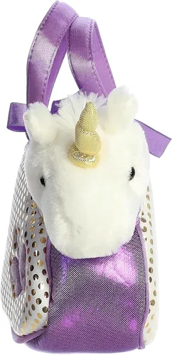 Miniatura 4 de Aurora World Fancy Pals Bolso para llevar peluche de mascota unicornio